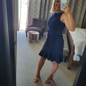 Navy Blue Profesional Dress- Special Occasion